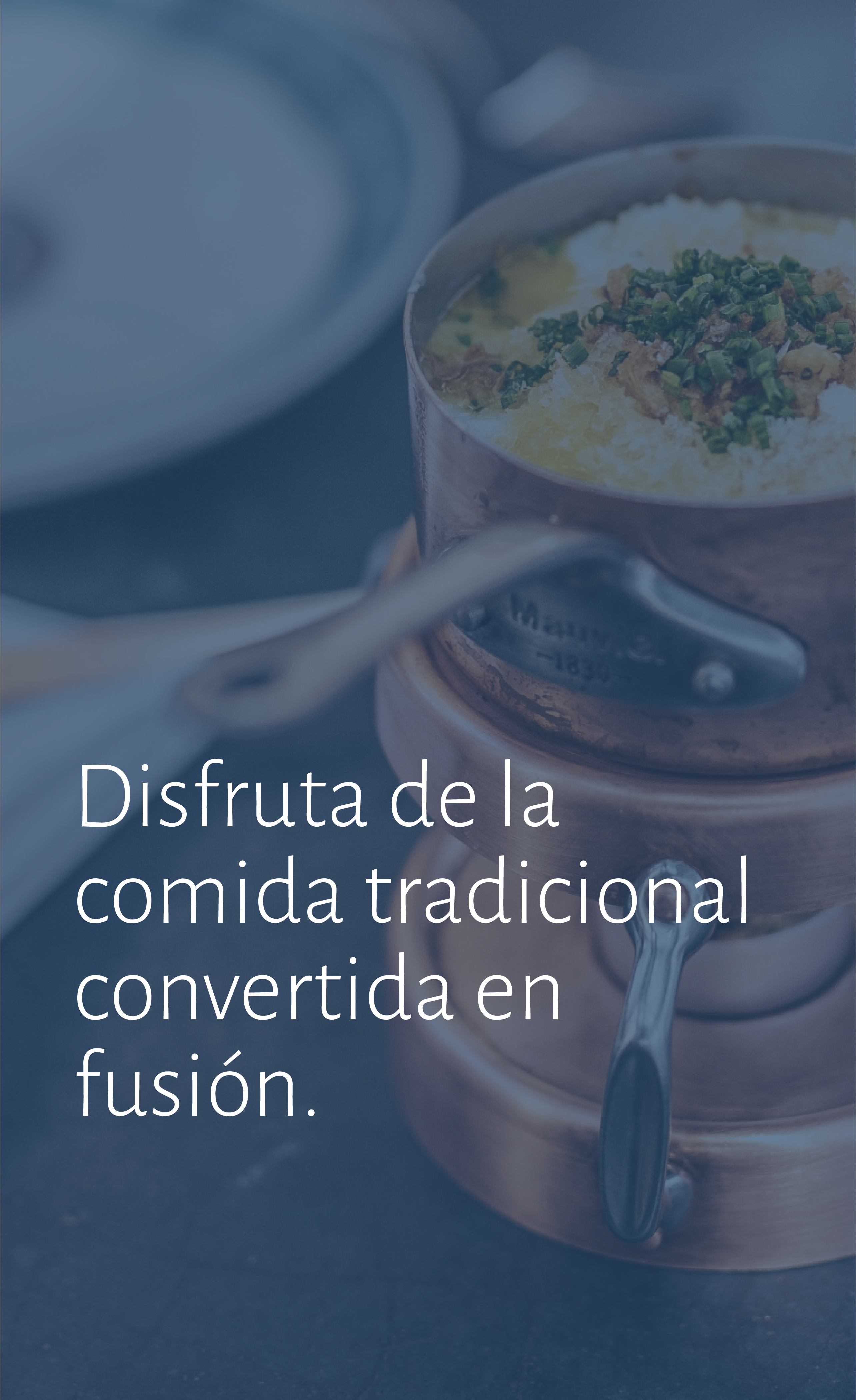 Comida tradicional fusión Teckel